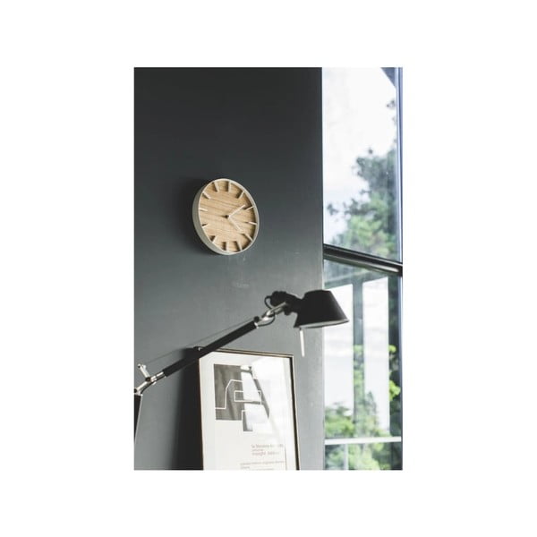 Nástěnné hodiny YAMAZAKI RIn Claro, ⌀ 27 cm-image-3