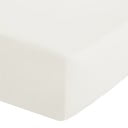 Krémové napínací perkálové prostěradlo 90x190 cm Easy Iron Percale – Catherine Lansfield