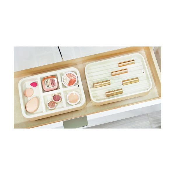 Bílý organizér na šperky iDesign Eco Bin, 28,12 x 19,23 cm-image-2