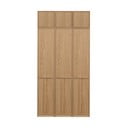 Modulární knihovna v dekoru dubu v přírodní barvě 120x243 cm Modulair – vtwonen