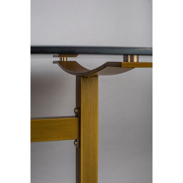 Jídelní stůl se skleněnou deskou Dutchbone Sansa, 180 x 90 cm-image-4