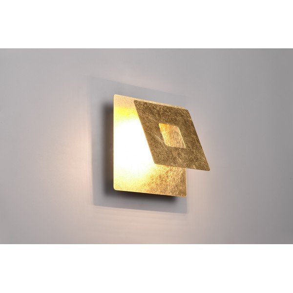 LED nástěnné svítidlo ve zlaté barvě Leano – Trio-image-4