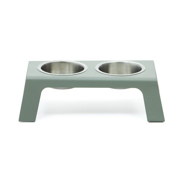 Set misek s podstavcem pro psa z nerezové oceli Rocky – Kave Home-image-2