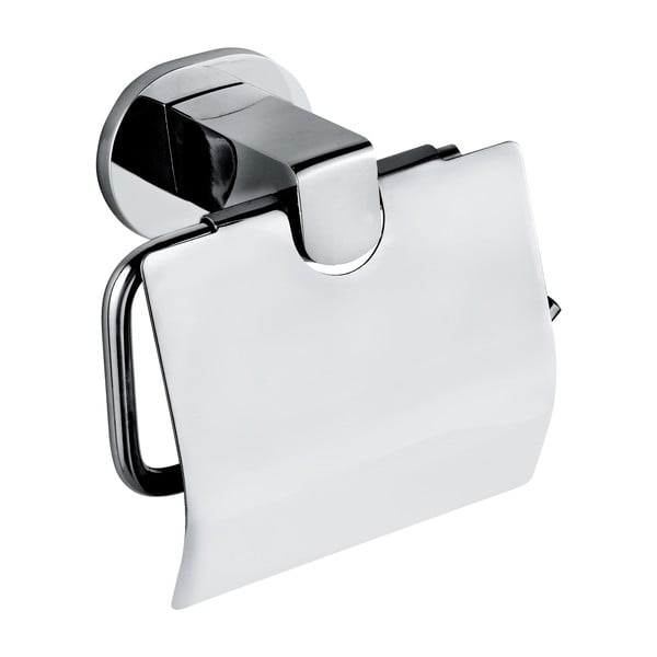 Samodržící kovový držák na toaletní papír Maribor - Wenko-image-1
