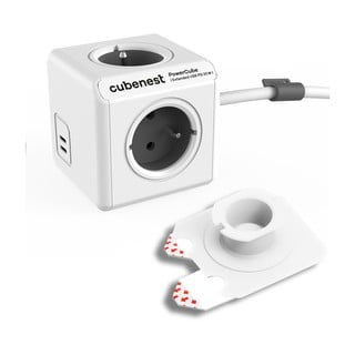 Rozbočovací zásuvka PowerCube Extended USB – Cubenest