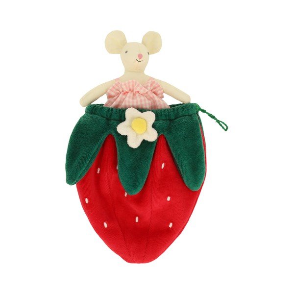Plyšová hračka Strawberry Mouse – Meri Meri
