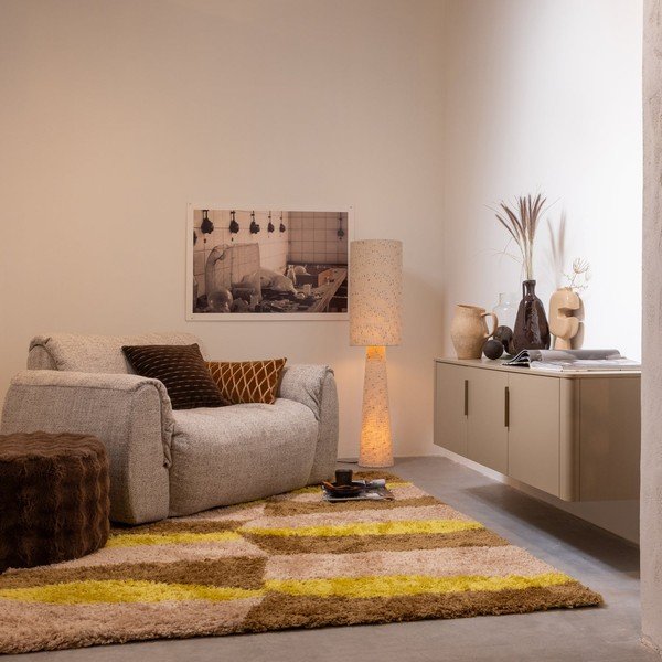 Taupe TV stolek z borovicového dřeva 154x56x44 cm Gunnar – WOOOD-image-1