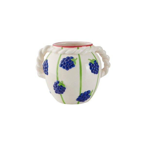Bílá váza (výška 13 cm) Berries – Ellos Home