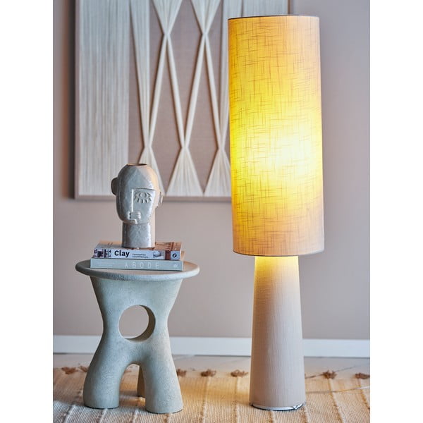Stojací lampa v přírodní barvě s textilním stínidlem (výška 120 cm) Emmie – Bloomingville-image-3
