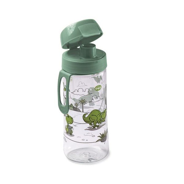 Zelená tritanová dětská lahev 500 ml Dinosaur – Snips-image-2