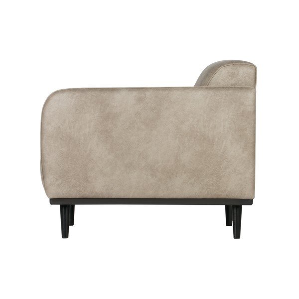 Světle šedé křeslo z imitace kůže BePureHome Statement-image-3