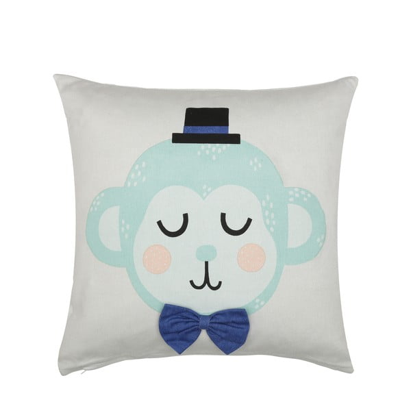 Dětský bavlněný polštář Södahl Monkey, 45 x 45 cm