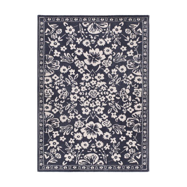 Tmavě modrý koberec 80x150 cm Amara – Universal