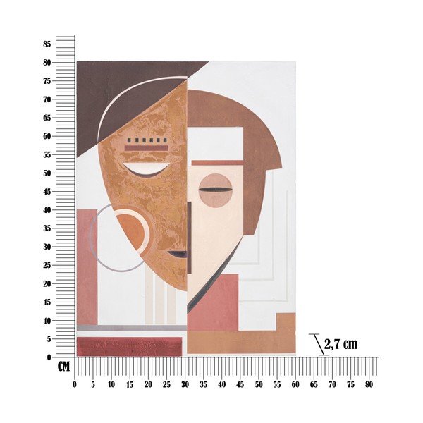Ručně malovaný obraz Mauro Ferretti Ethic Face, 60 x 80 cm-image-3