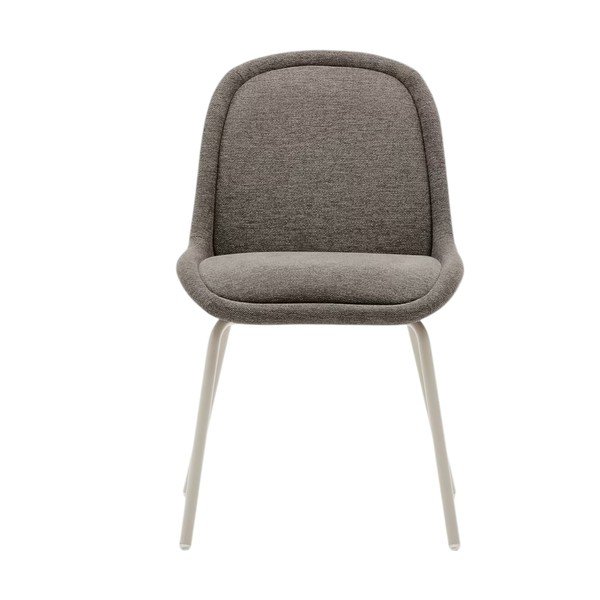 Jídelní židle šedobéžová Aimin – Kave Home