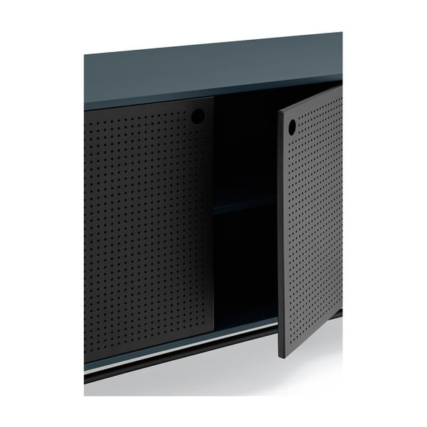 Černo-modrá komoda Teulat Punto, šířka 212 cm-image-1