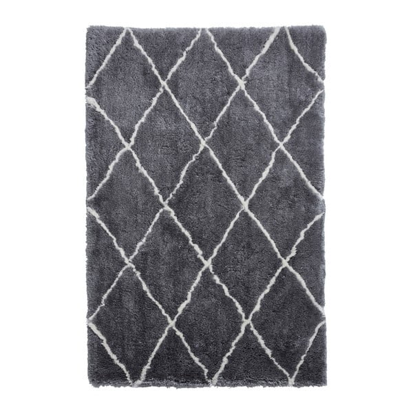 Šedý koberec Think Rugs Morocco, 150 x 230 cm