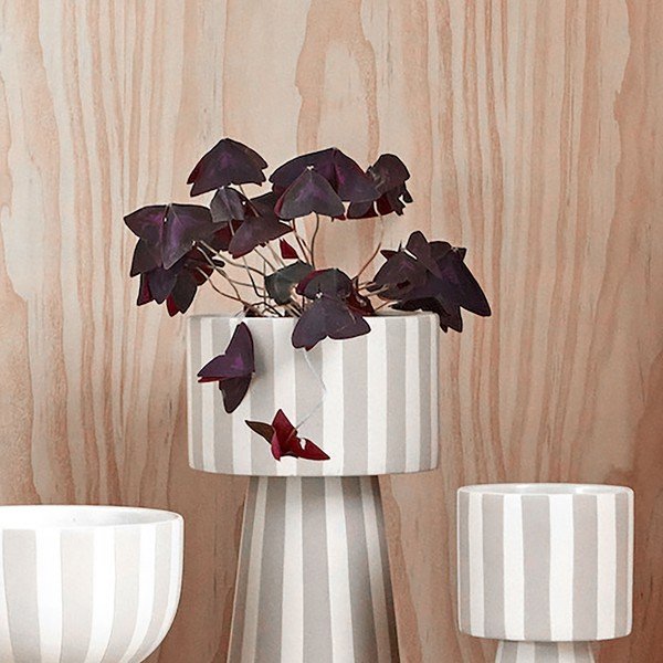 Kameninový obal na květináč ø 15 cm Toppu – OYOY Living Design-image-1