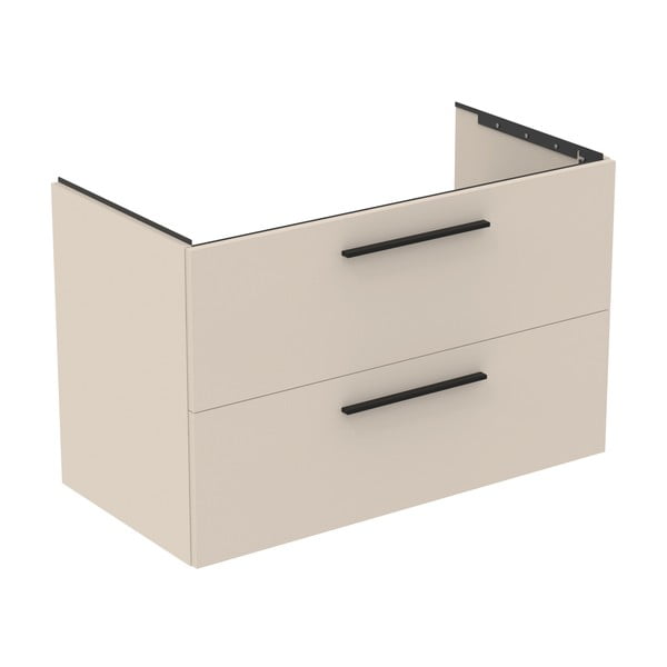 Krémová závěsná skříňka pod umyvadlo 100x63 cm i.Life B – Ideal Standard-image-3