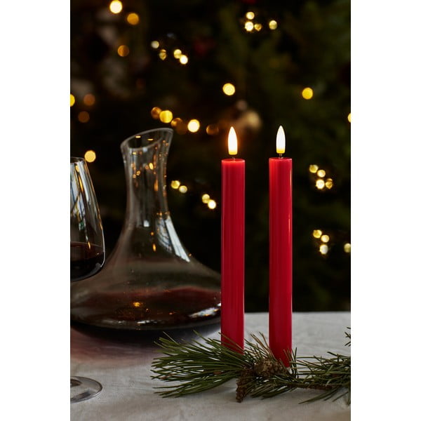 LED svíčky v sadě 2 ks na baterky (výška 22 cm) Sille – Sirius-image-1