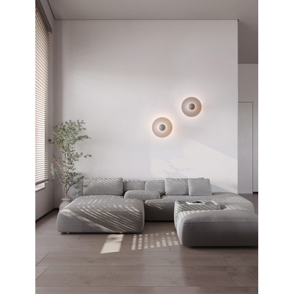 Šedomodré hliníkové LED nástěnné svítidlo Edem – Nova Luce-image-1