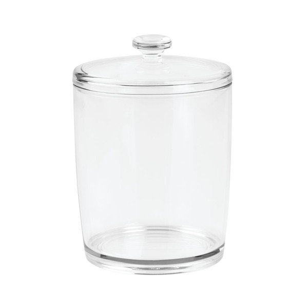 Transparentní úložná dóza iDesign Canister, ⌀ 11,4 cm-image-1