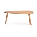 Konferenční stolek z masivu akácie v přírodní barvě 60x110,5 cm Duvani – Kave Home