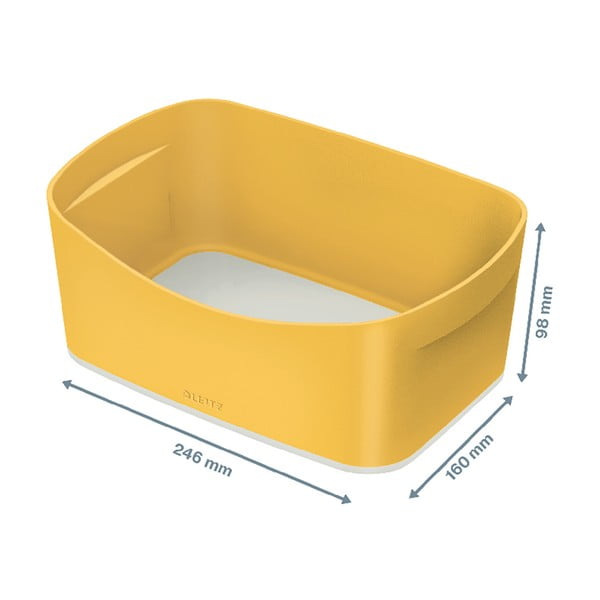 Žlutý stolní úložný box MyBox - Leitz-image-4