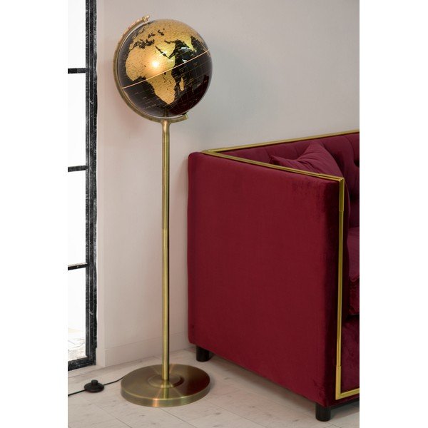 Stolní lampa v černo-bronzové barvě Mauro Ferretti Da Terra, výška 130 cm-image-1