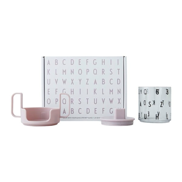 Levandulově fialový dětský hrnek Design Letters Grow With Your Cup-image-2