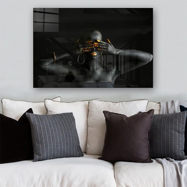 Skleněný obraz 70x50 cm – Wallity-image-1