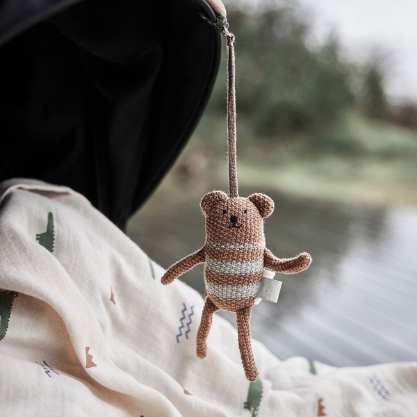 Klip na dudlík Bella Bear – OYOY Mini-image-1