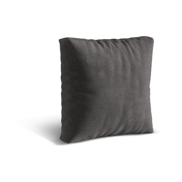 Šedý sametový polštář k modulární pohovce Martina – Micadoni -image-1