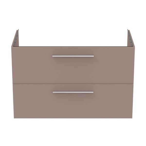 Šedobéžová závěsná skříňka pod umyvadlo 100x63 cm i.Life B – Ideal Standard-image-2