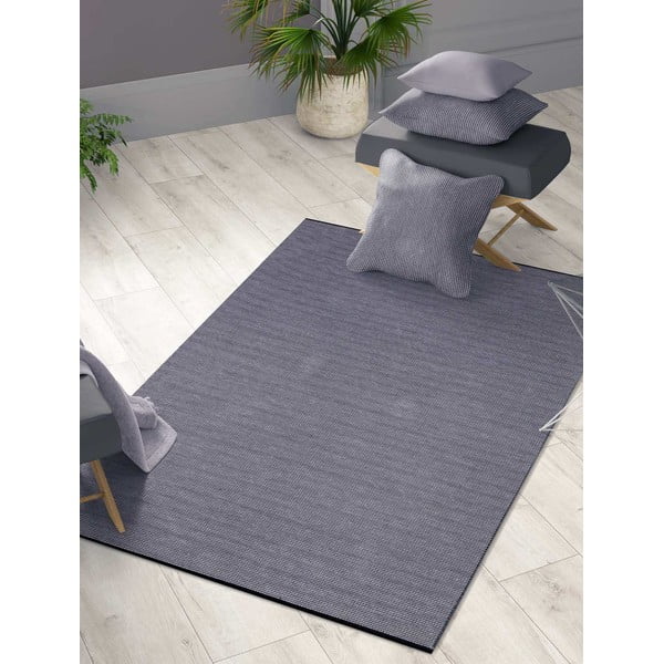 Šedý pratelný koberec 230x160 cm Toowoomba - Vitaus-image-1