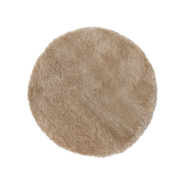 Béžový koberec Flair Rugs Sparks, ⌀ 133 cm