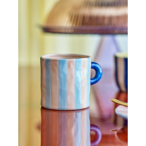 Modré/růžové keramické hrnky v sadě 2 ks 250 ml Phoenix – Bloomingville-image-2