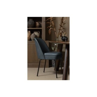 Modré sametové jídelní židle v sadě 2 ks Vogue – BePureHome
