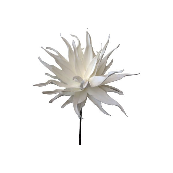 Bílá umělá květina Stardeco
