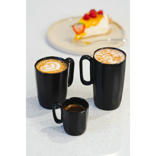 Černé hrnky z kameniny v sadě 2 ks 250 ml Fuori – Vialli Design-image-4