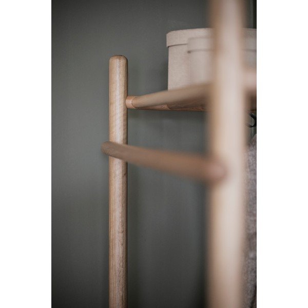 Předsíňová sestava z dubového dřeva v přírodní barvě Milford - Rowico-image-2