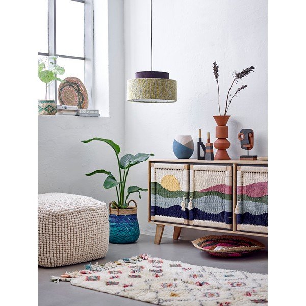 Černý terakotový svícen Bloomingville Kes, výška 20 cm-image-1