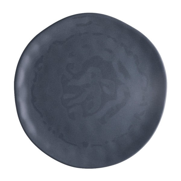 Světle šedý porcelánový talíř Brandani Gres, ⌀ 26 cm