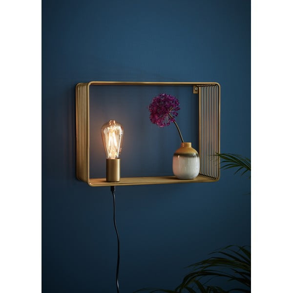 Nástěnné svítidlo ve zlaté barvě Markslöjd Shelf Wall Gold-image-1