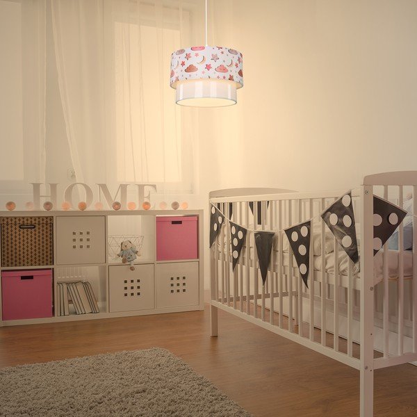 Bílé dětské svítidlo ø 30 cm Kinder – Squid Lighting-image-1