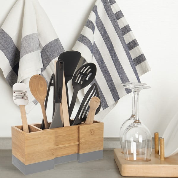 Bambusový stojan na kuchyňské náčiní – Orion-image-1