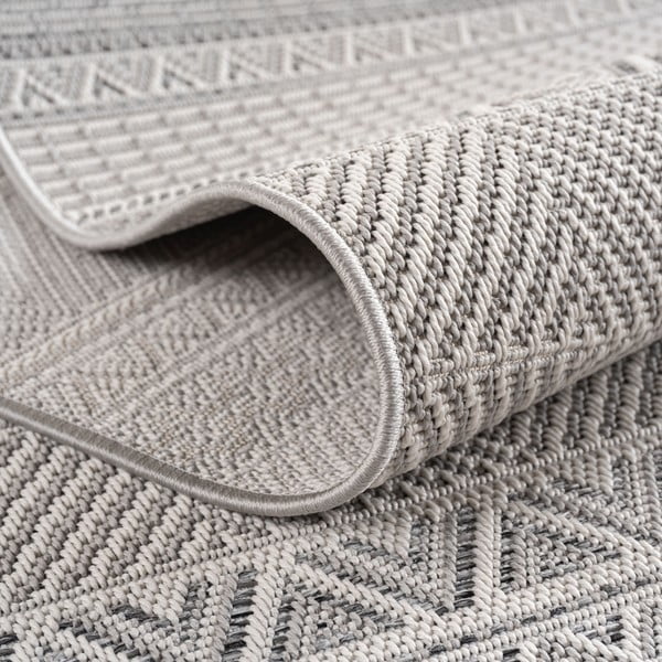 Šedý vnitřní a venkovní koberec 80x150 cm Desert 1302 – Ayyildiz Carpets-image-2