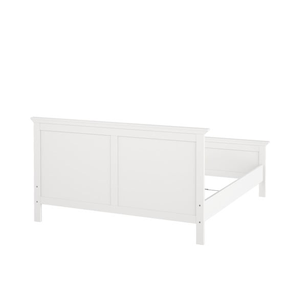 Bílá dvoulůžková postel 160x200 cm Paris – Tvilum-image-4