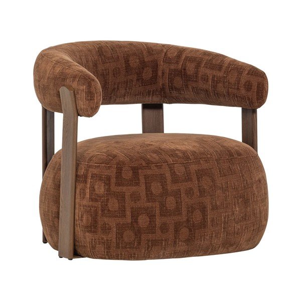 Hnědé křeslo Foon – WOOOD