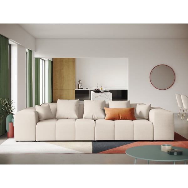 Bílá pohovka 320 cm Rome - Cosmopolitan Design-image-1